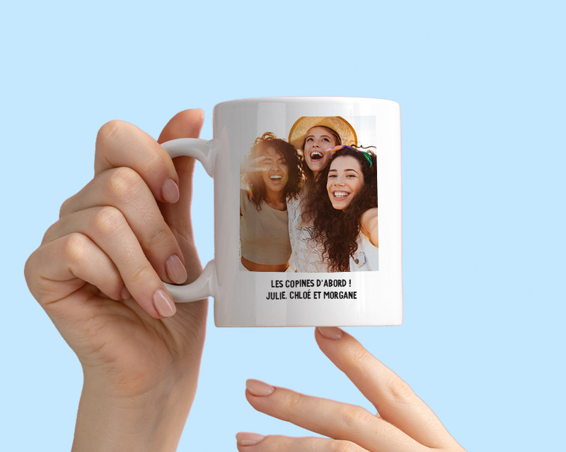 Mug personnalisé - Photo et texte