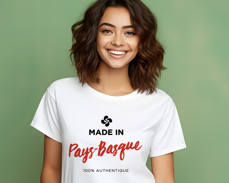 Tee shirt personnalisé femme - Made in Pays Basque