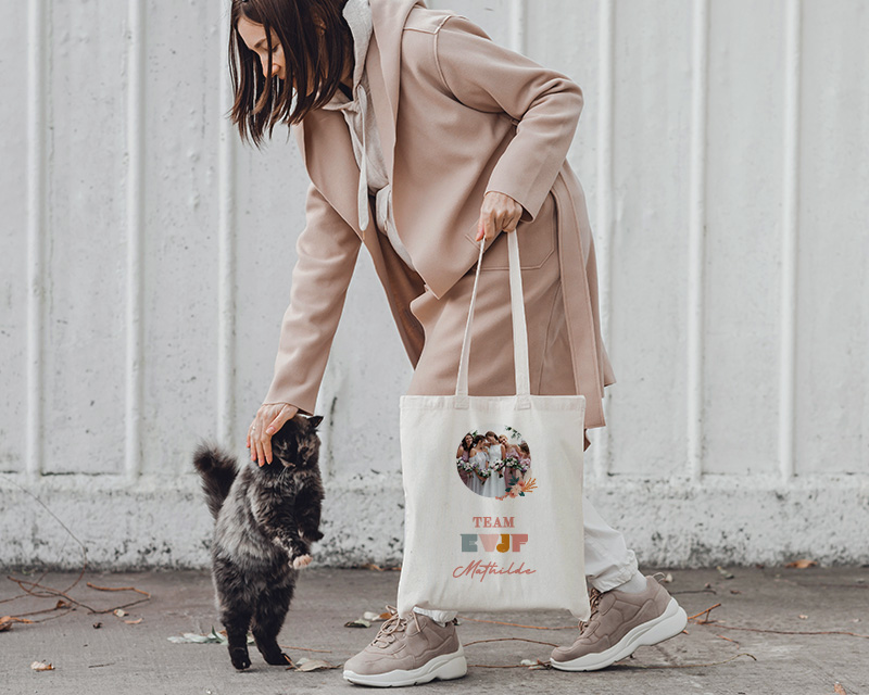 Tote bag personnalisé - Enterrement de vie de jeune fille