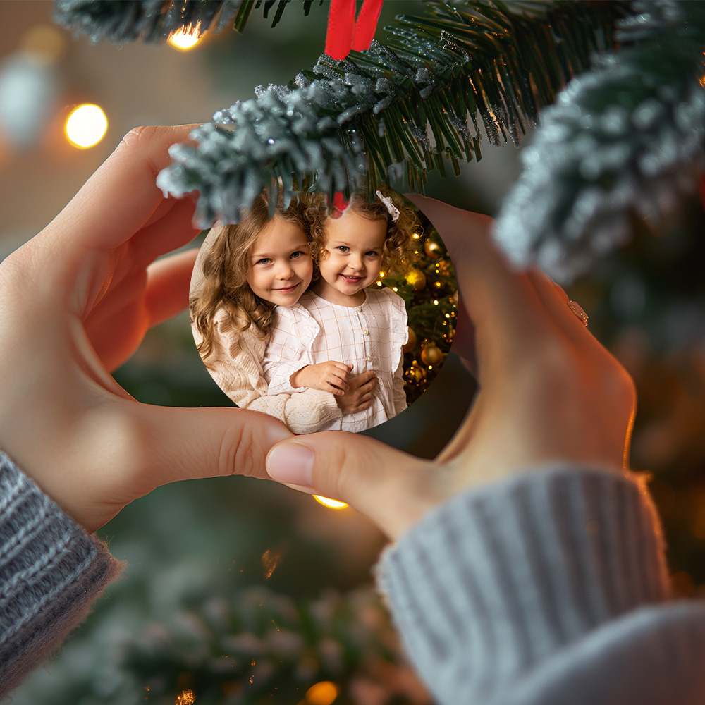 Boule de Noël personnalisée - Photo