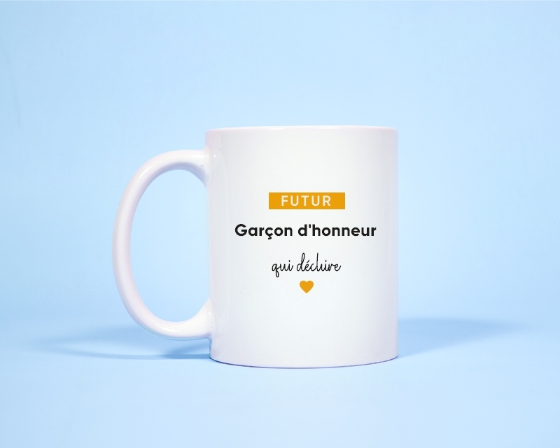 Mug personnalisé - Futur garçon d'honneur