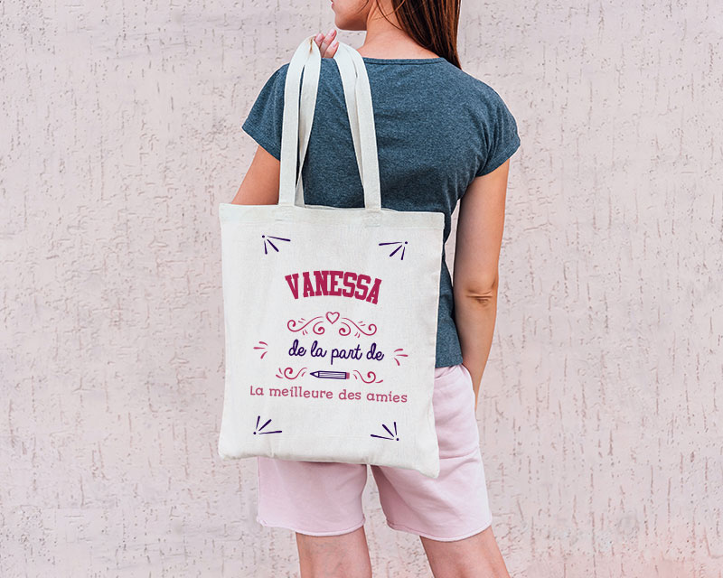 Tote bag Personnalisable - Happy