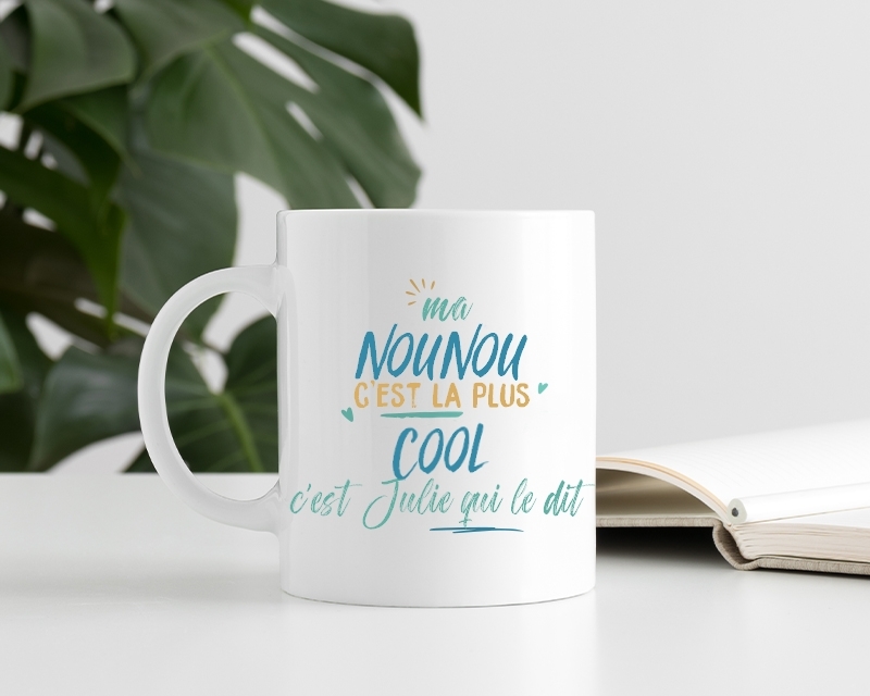 Mug personnalisé : Nounou la plus...