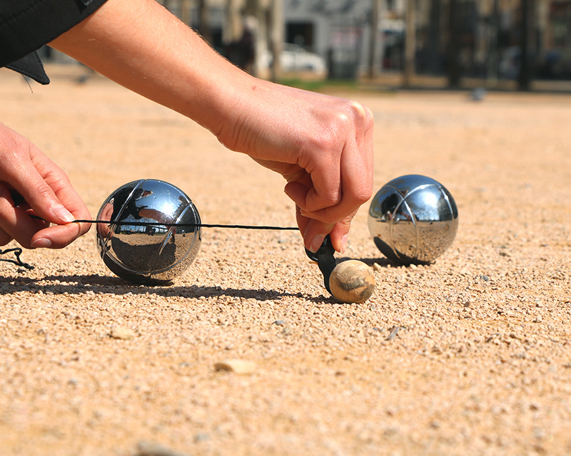 Sacoche de pétanque personnalisable - Message