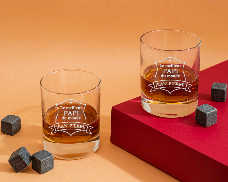 Verre à whisky personnalisé homme - Meilleur du monde