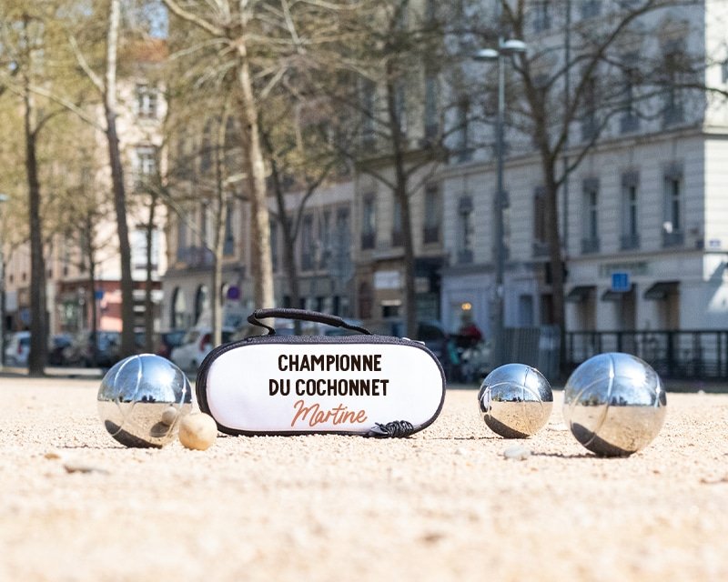 Sacoche de pétanque homme 53 ans