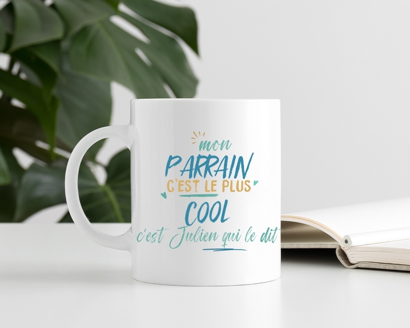 Mug personnalisé : Parrain le plus...