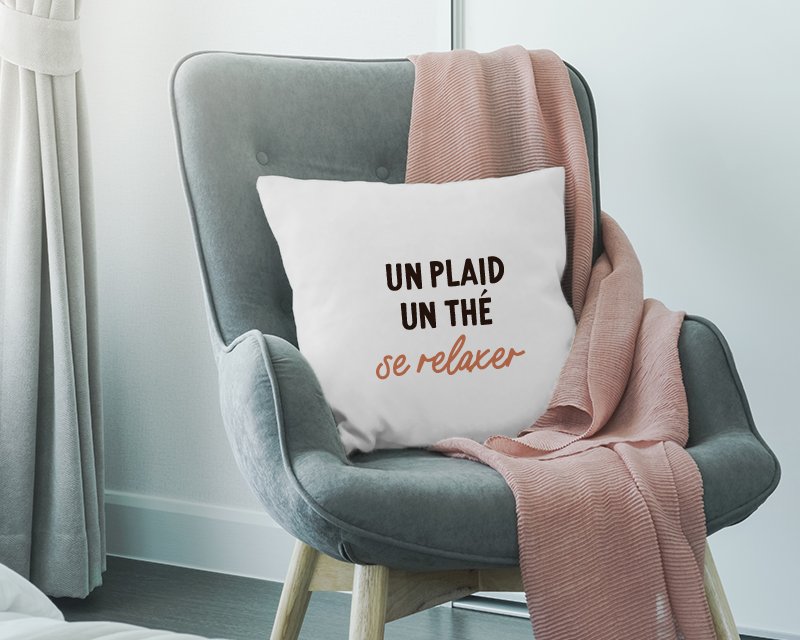 Coussin message personnalisable femme 46 ans