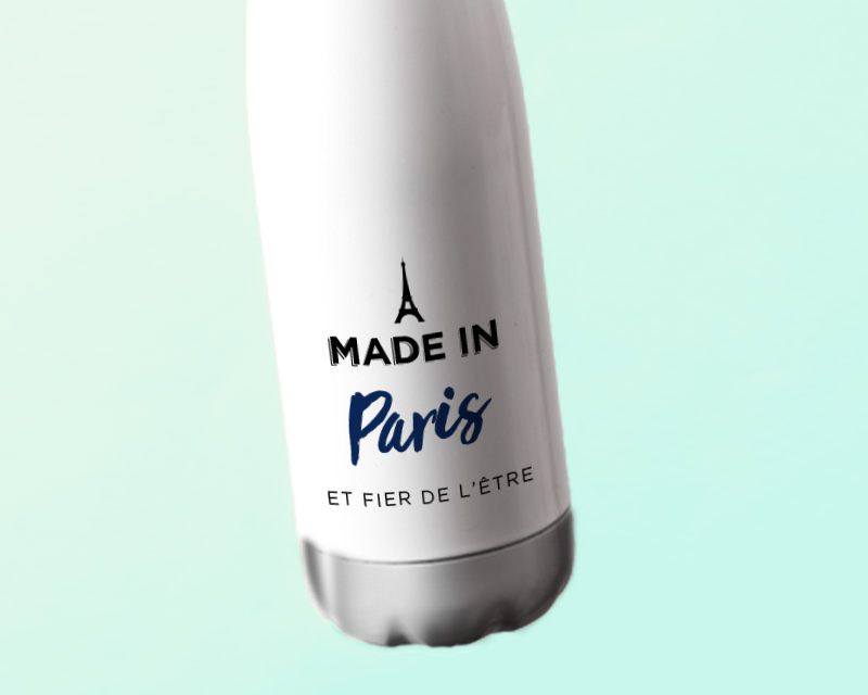 Gourde isotherme personnalisable - Made In Paris