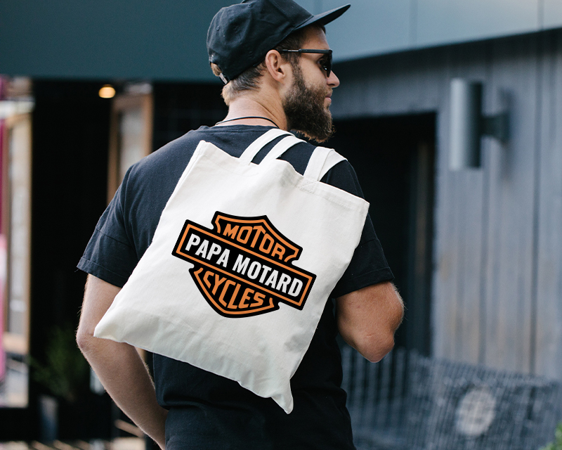 Tote bag personnalisé - Biker