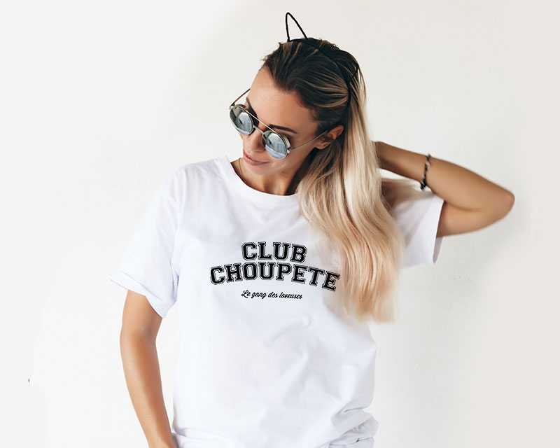 Tee shirt personnalisé femme - Club