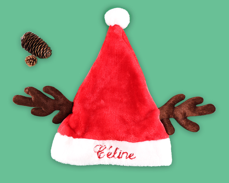 Bonnet de Noël personnalisable pour adulte et enfant