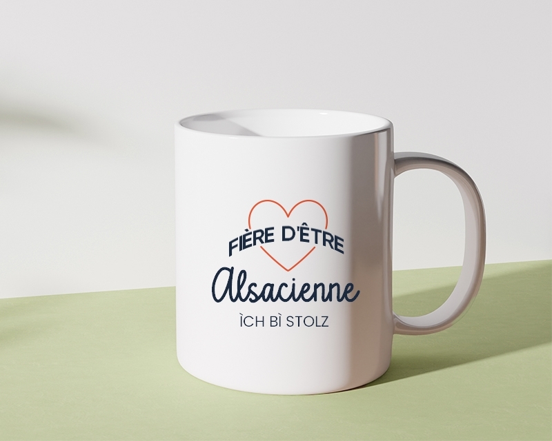 Mug personnalisé - Fière d'être Alsacienne