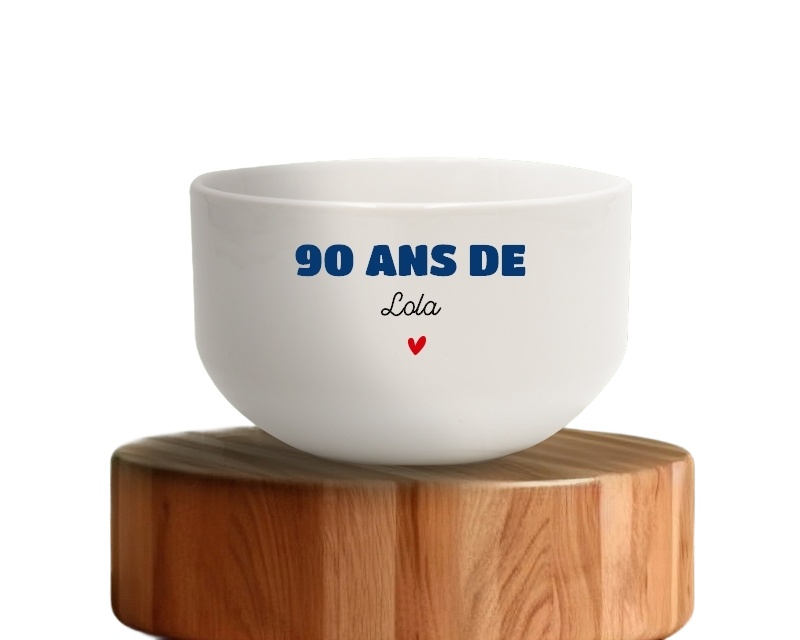 Bol message Super personnalisable femme 90 ans