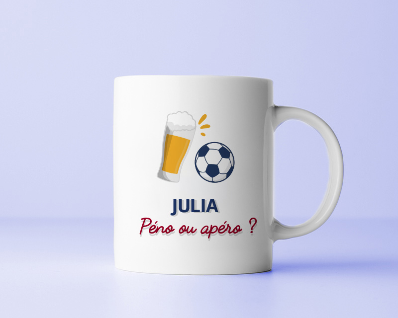 Mug personnalisé - Apéro Foot