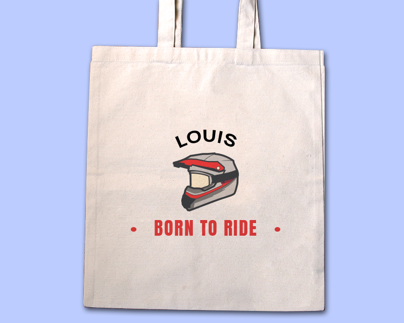 Tote bag personnalisé - Passion Moto