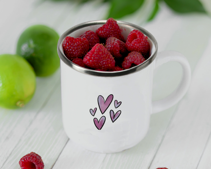 Mug émaillé personnalisé femme - Meilleure du monde