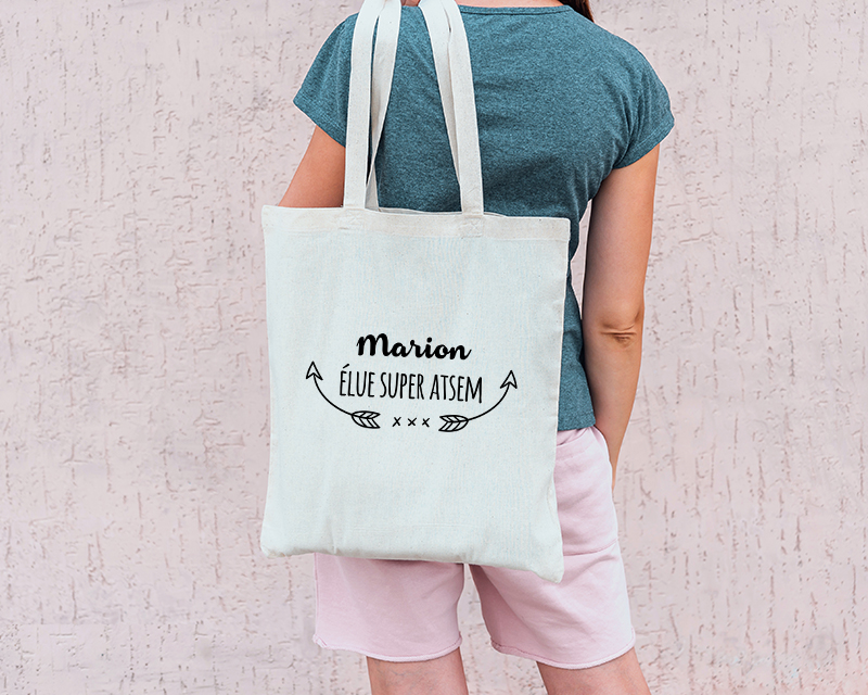 Tote bag Personnalisable - Je suis super - 100% coton naturel