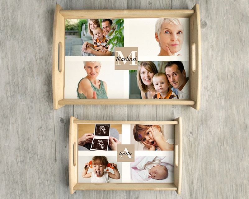 Plateau Multi-Photos Famille