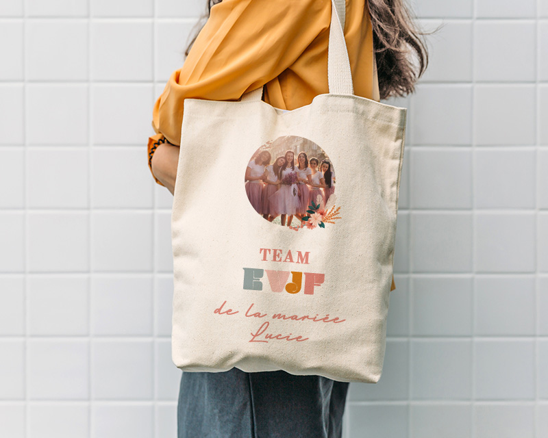 Tote bag personnalisé - Enterrement de vie de jeune fille