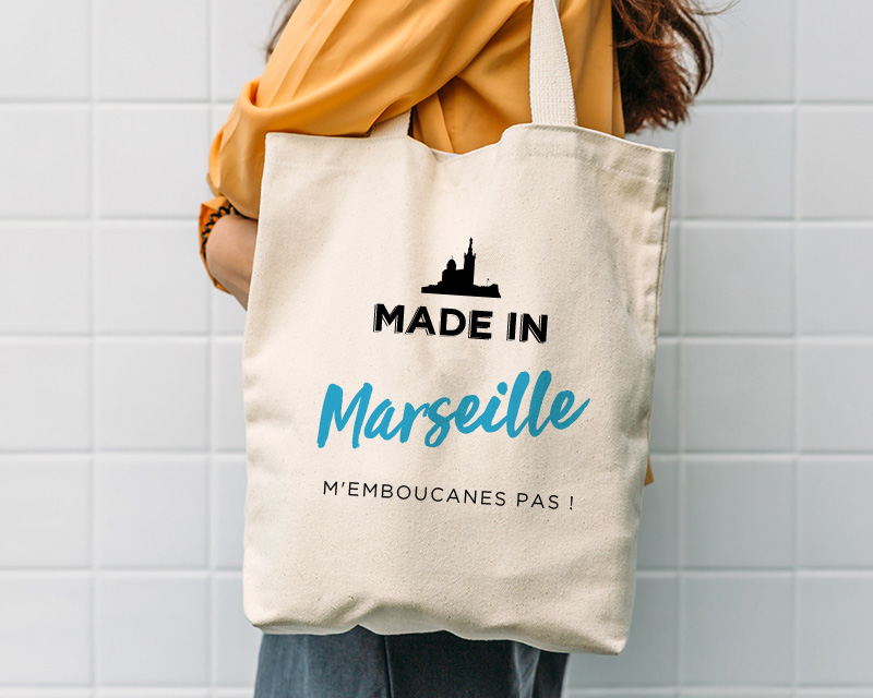 Tote bag personnalisable - Made In Marseille