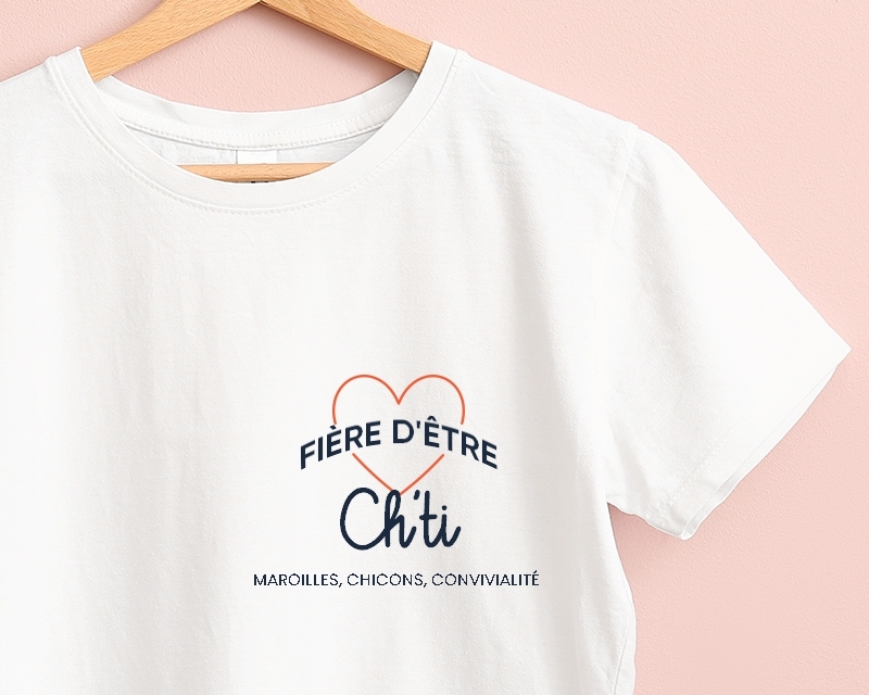 Tee shirt personnalisé femme - Fière d'être