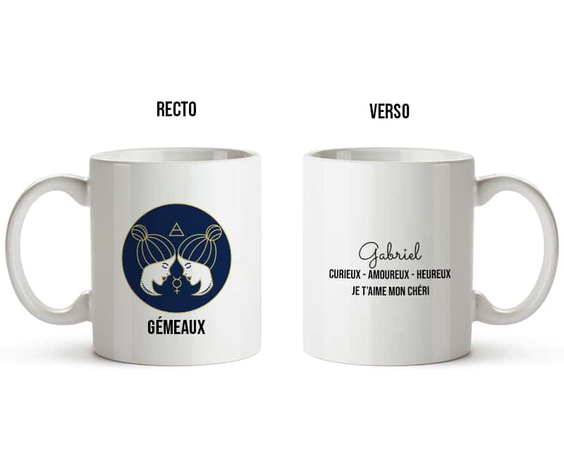 Mug personnalisé - Signe Astrologique