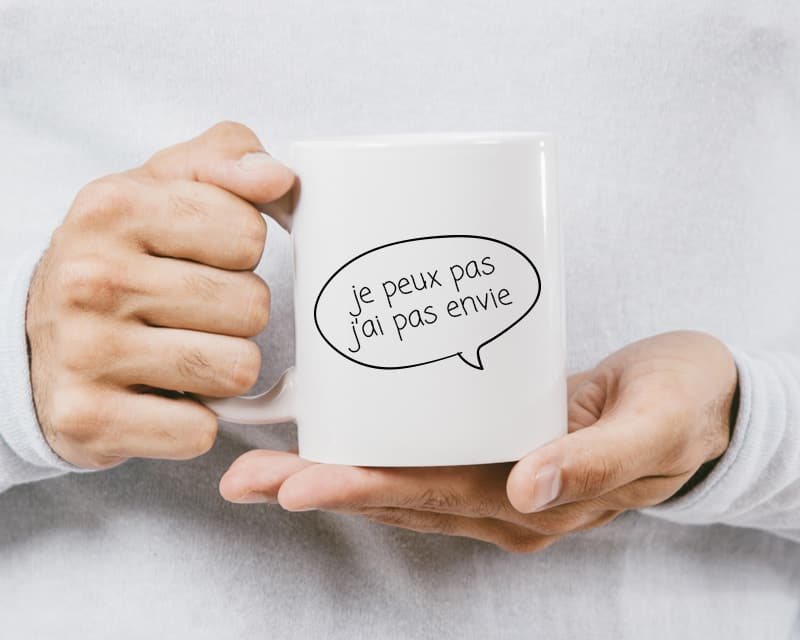 Mug personnalisé message - Bulle dialogue