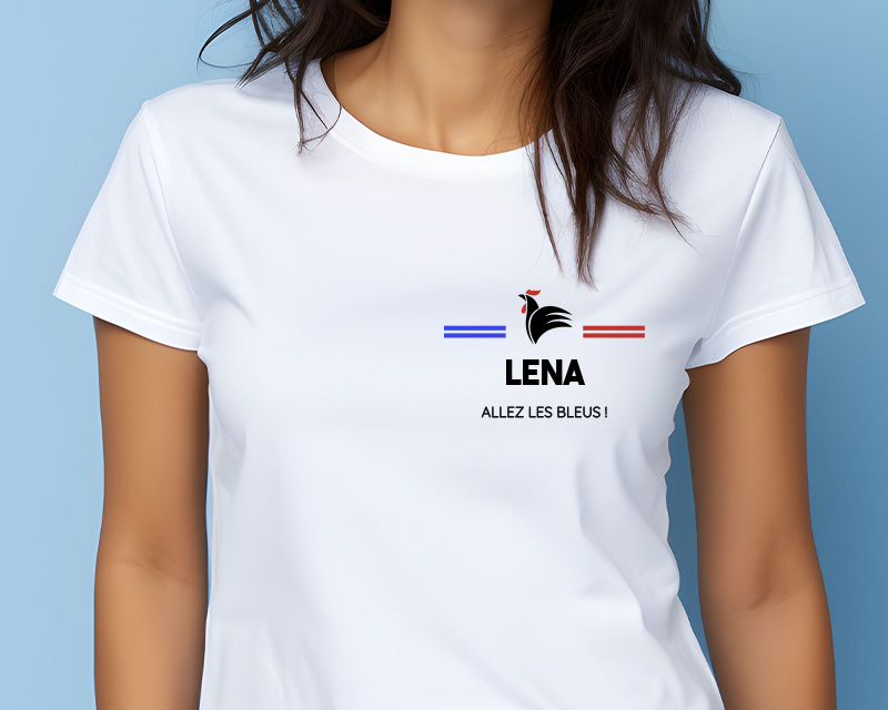 T-shirt femme personnalisé - Supporter Football