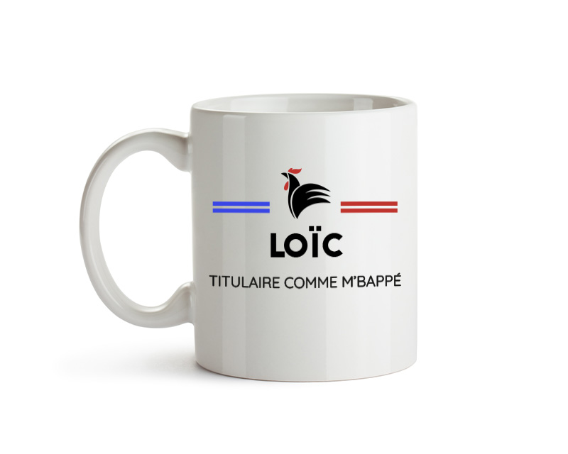 Mug personnalisé - Supporter Football