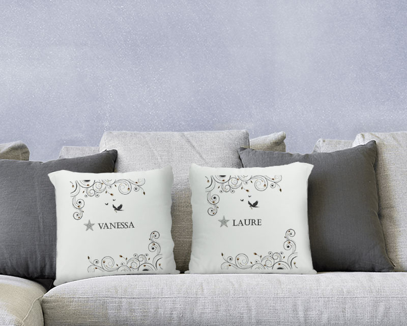 Coussin personnalisé - Etoile Swarovski®