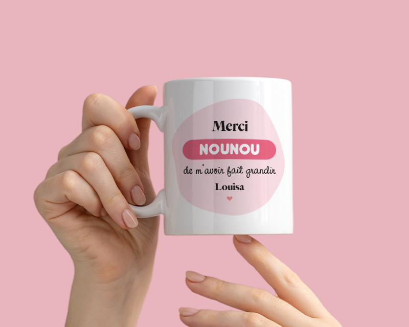 Mug personnalisé nounou - Photo