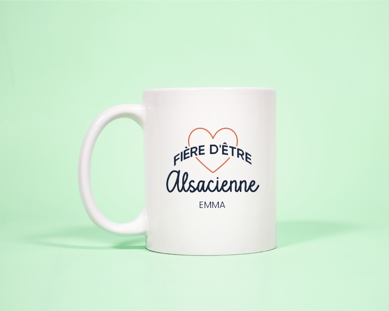 Mug personnalisé - Fière d'être Alsacienne