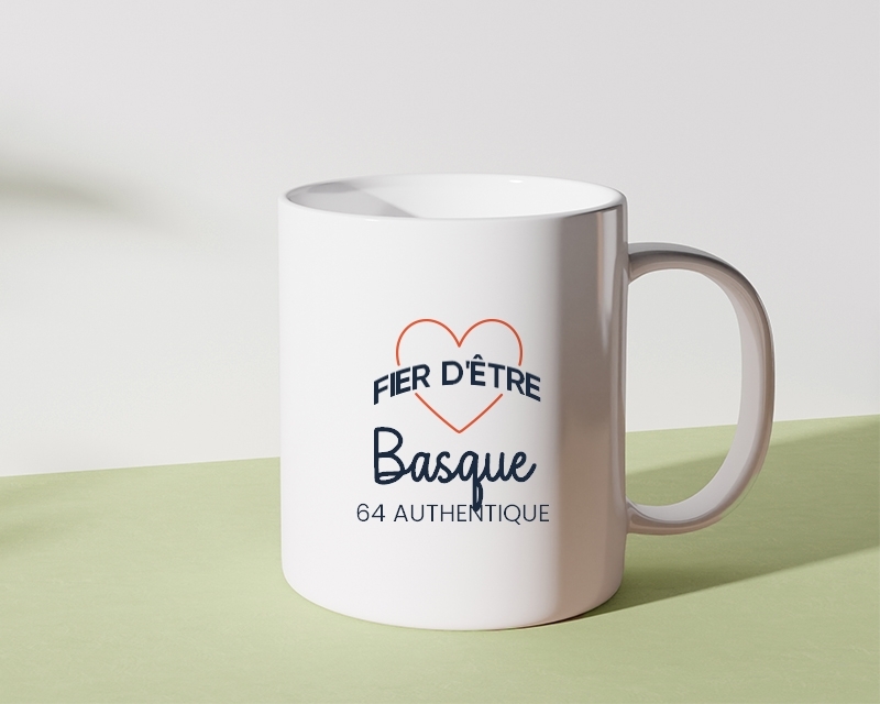 Mug personnalisé - Fier d'être Basque