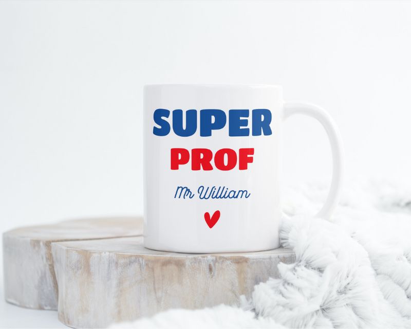 Mug personnalisé - Super Prof 