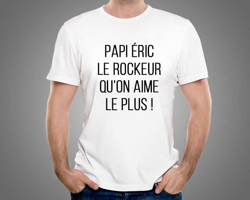 Tee shirt personnalisé homme - Message