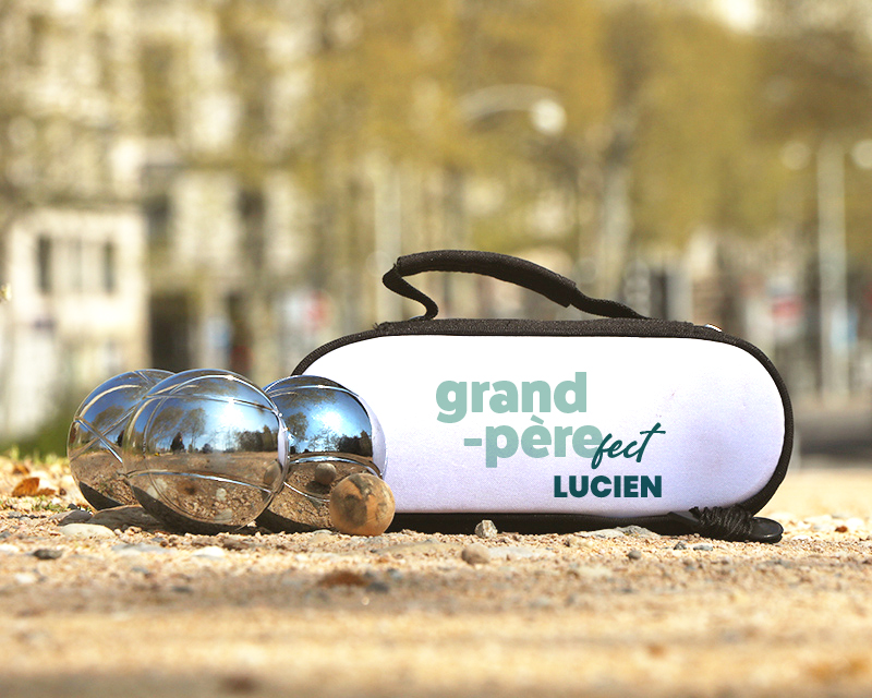 Sacoche de pétanque personnalisée - Grand Père-fect