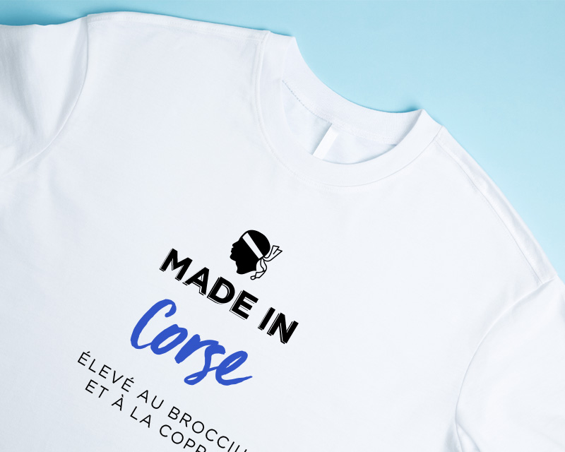 Tee shirt personnalisé homme - Made In Corse