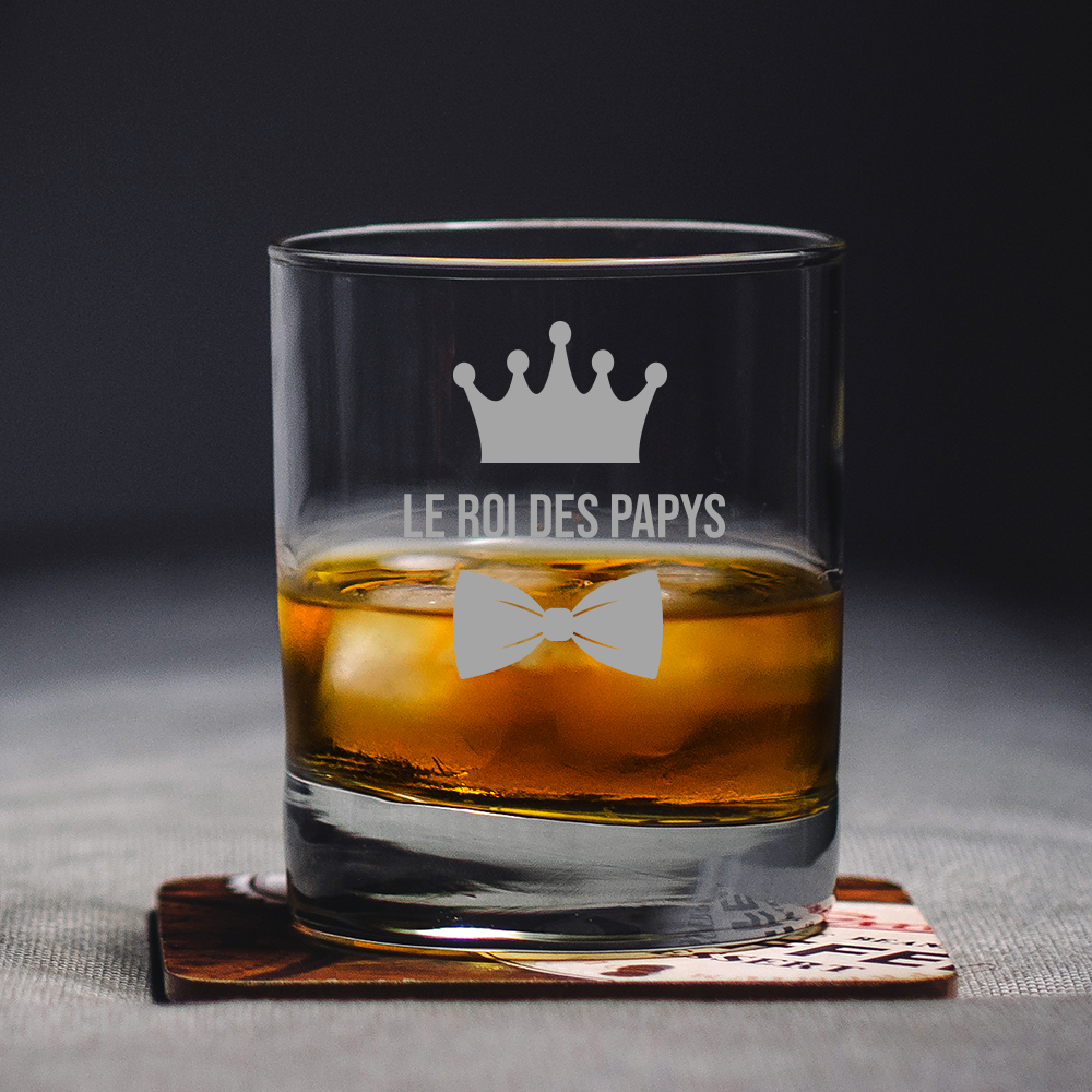 Verre à Whisky personnalisé - Papa Royal