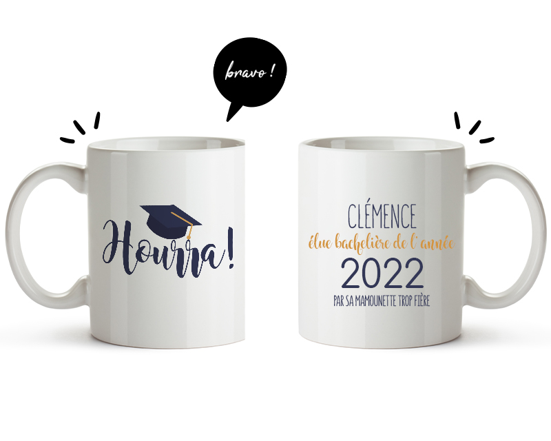 Mug personnalisé - Diplômé(e)