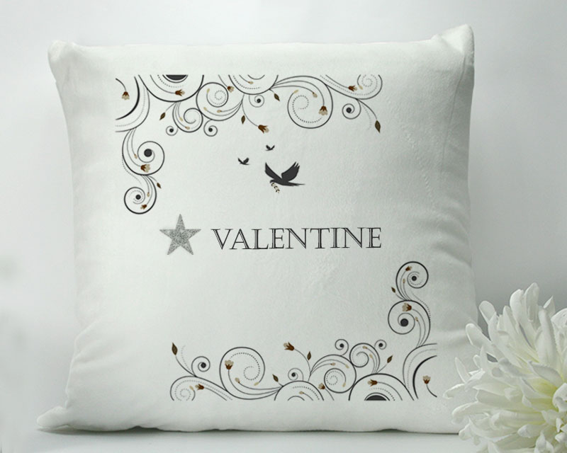 Coussin personnalisé - Etoile Swarovski®