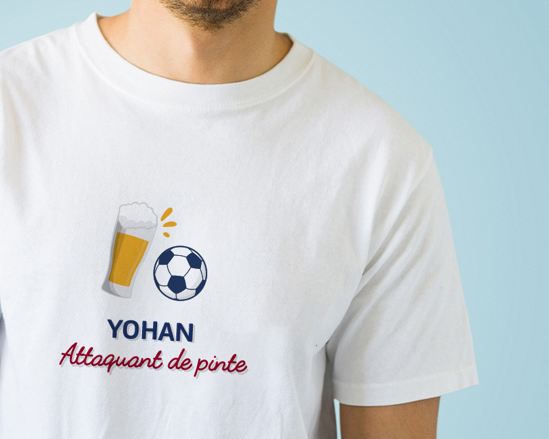 T-shirt homme personnalisé - Apéro Foot