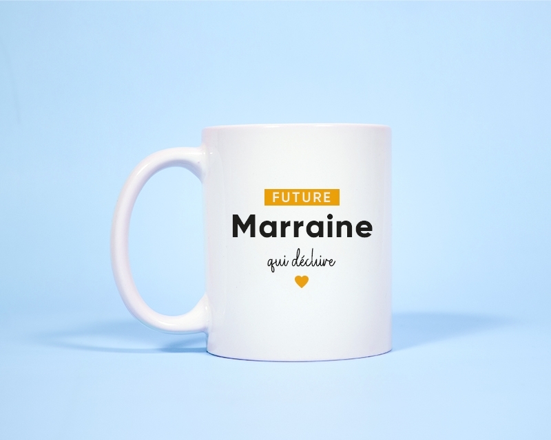 Mug personnalisé - Future marraine