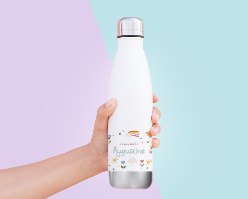 Gourde personnalisée pour enfant - Licorne