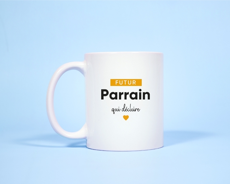 Mug personnalisé - Futur parrain