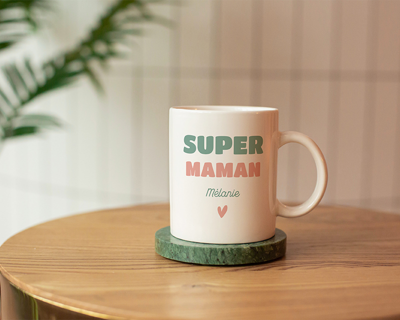 Mug personnalisé - Super Maman