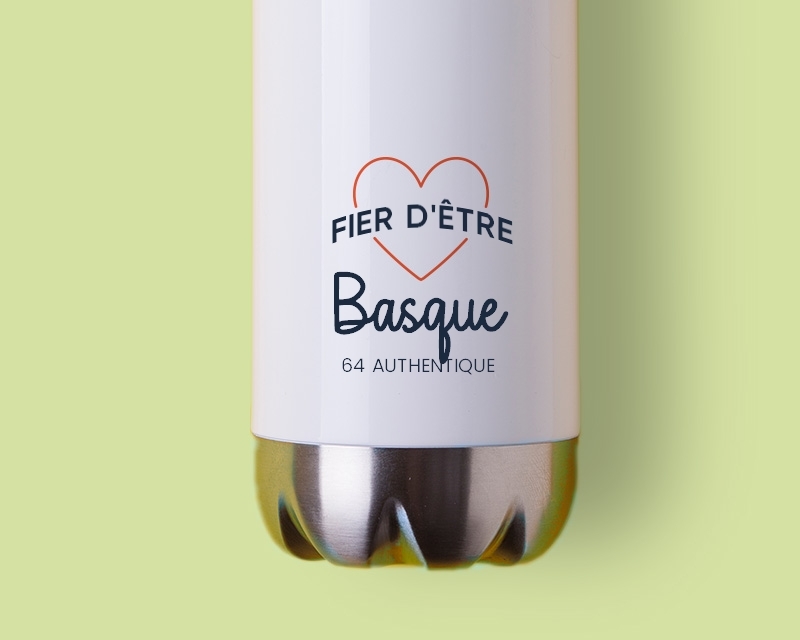 Gourde personnalisable - Fier d'être Basque