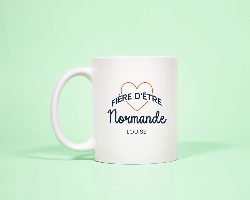 Mug personnalisé - Fière d'être Normande