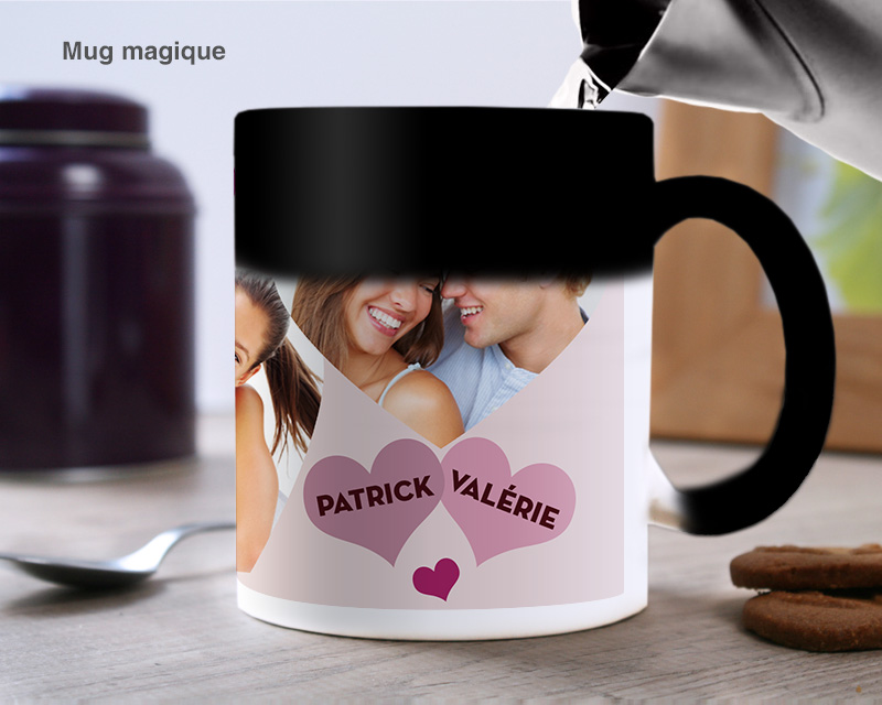 Mug Coeurs Multi-photos