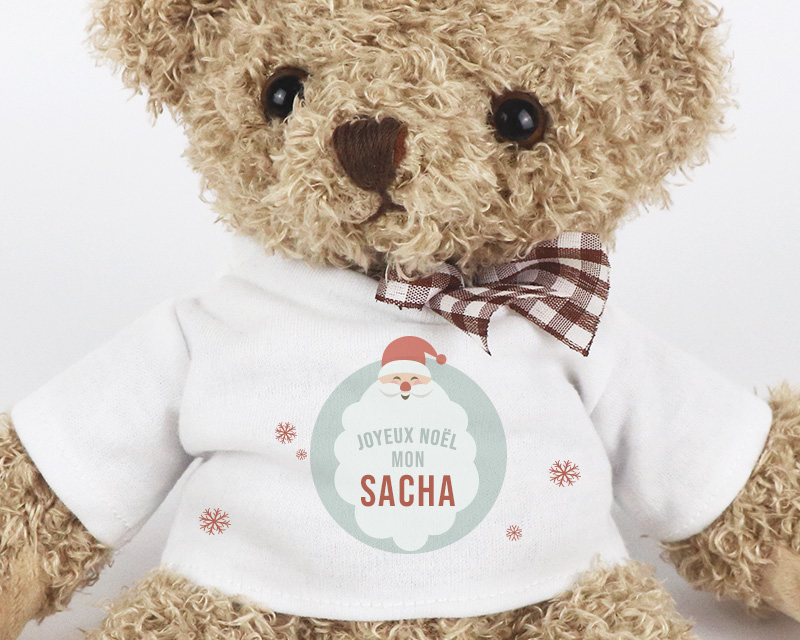 Ourson en peluche à personnaliser - Mon premier Noël